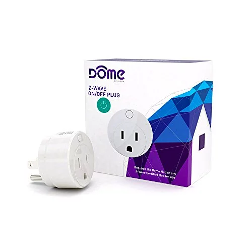 Outlets Dome Home Automation On/Off Z-Wave Plug-in Switch with Energy Monitoring Outlets Dome Home Automation On/Off Z-Wave Plug-in Switch with Energy Monitoring